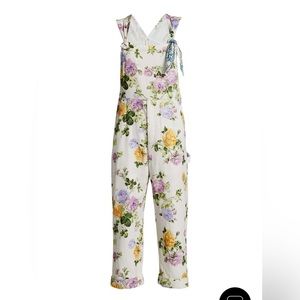 Loveshackfancy Daffy overalls